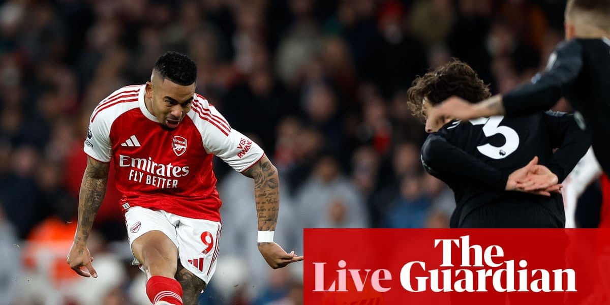 Arsenal 4-1 Aston Villa: Premier League – as it happened | Premier League