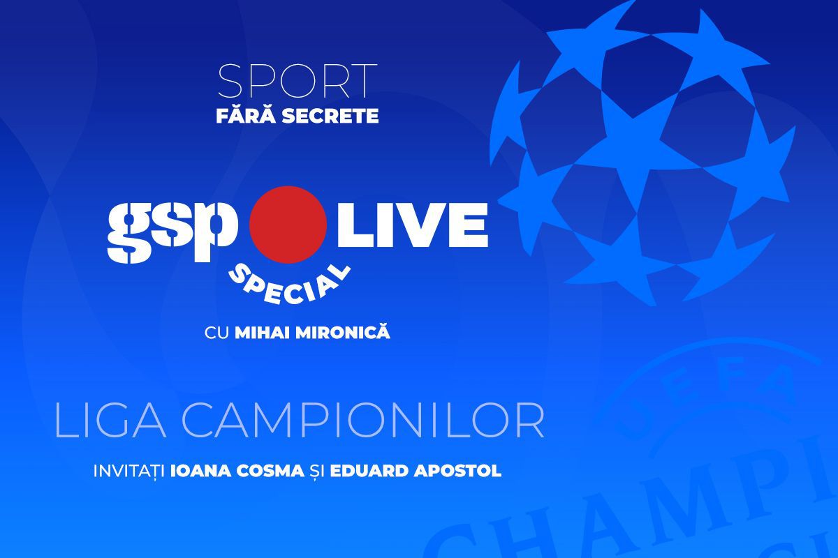 GSP Live revine cu meciuri electrizante din Liga Campionilor Ediția specială GSP Live, programată pentru marți, 20 ianuarie, la ora 20:00, promite să țină fanii fotbalului cu sufletul la gură, oferind o analiză detaliată a meciurilor din runda a șaptea a grupei Ligii Campionilor