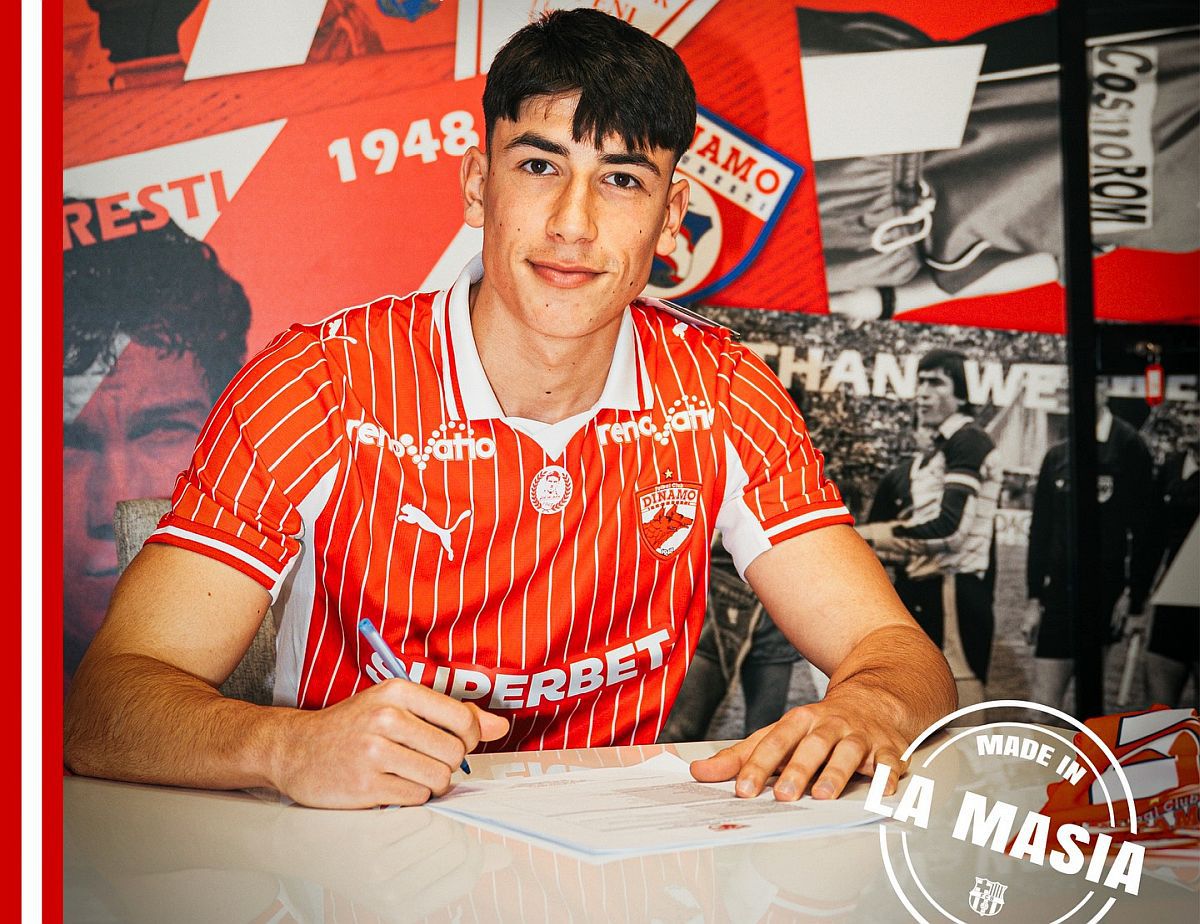 Dinamo aduce un nou talent: „Made in La Masia” – al doilea transfer al iernii!