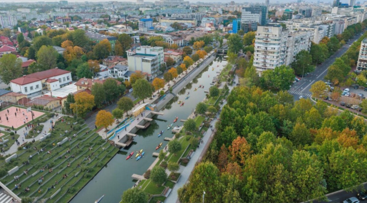 Transformarea albiei betonate a Dâmboviței în coridor verde-albastru, finalizat până în 2035