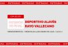 Información de las entradas para el Deportivo Alavés - Rayo Vallecano de Copa del Rey | Rayo Vallecano