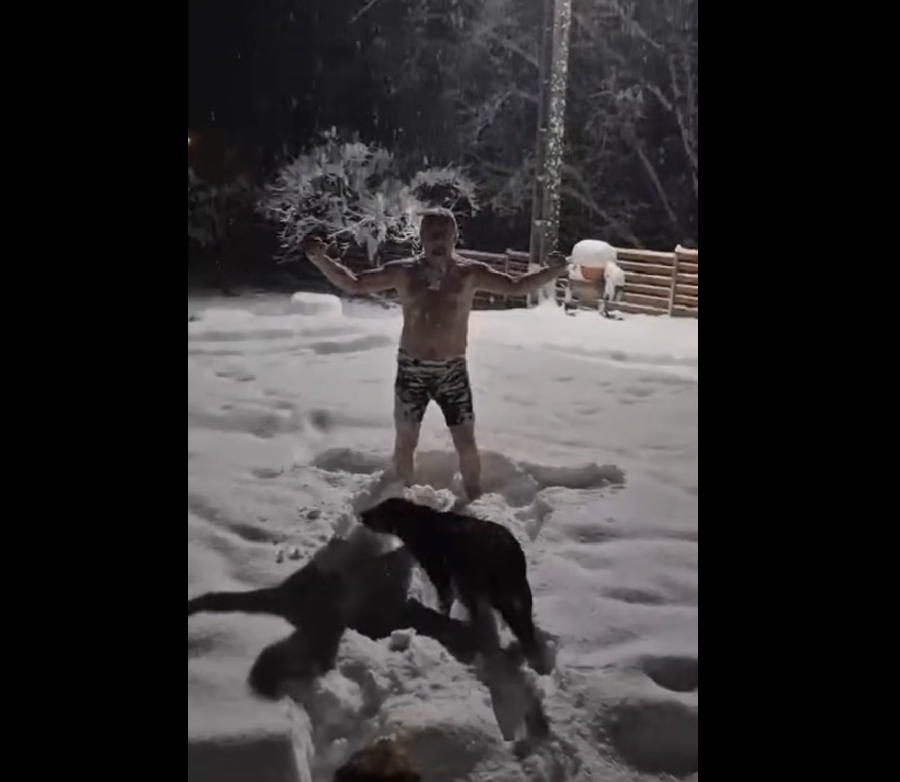 Liberalul hunedorean Lucian Heiuș, fost șef al Agenției Naționale de Administrare Fiscală (ANAF) și actual membru al Curții de Conturi, a devenit subiect de discuție pe rețelele sociale după ce a publicat o fotografie inedită, în care apare aproape dezbrăcat și scaldându-se în zăpadă