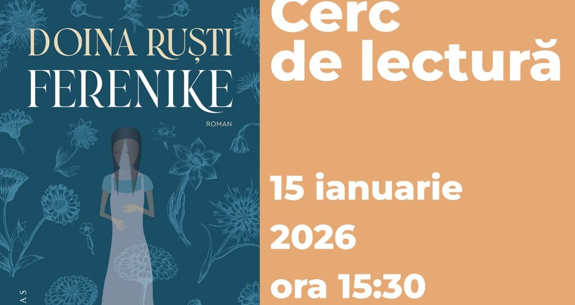 Cerc de lectură si întâlnire cu autoarea