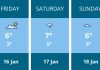 Weekend weather forecast for Congleton - 16 Jan to 18 Jan | Weather News | News | Congleton Nub News