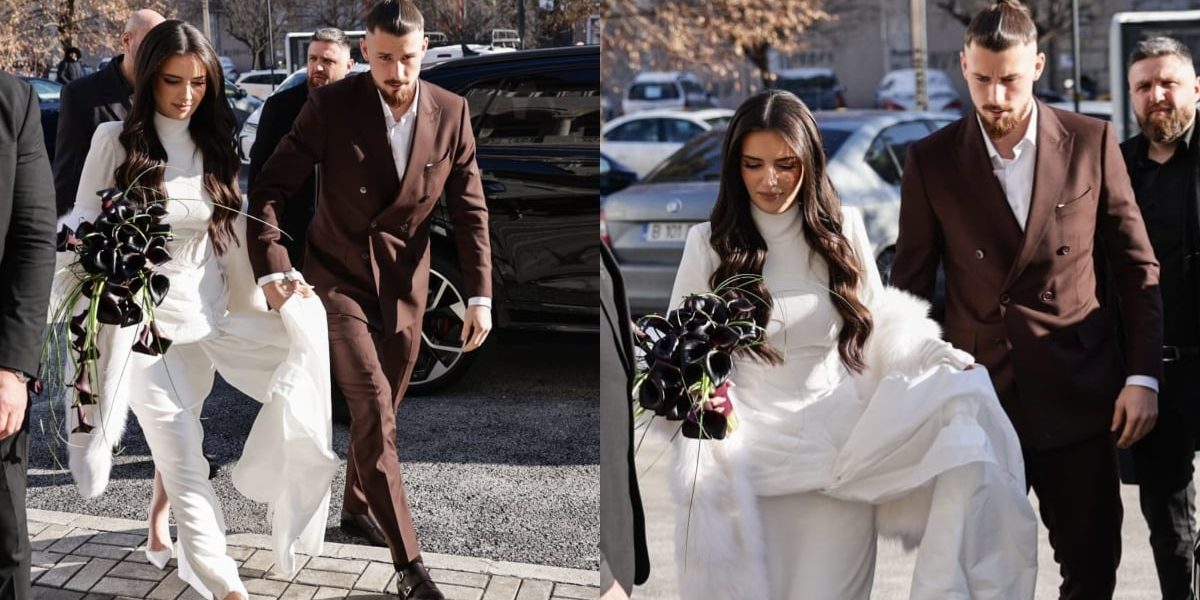 Radu Drăgușin s-a căsătorit cu Ioana Stan FOTO: Vlad Chirea