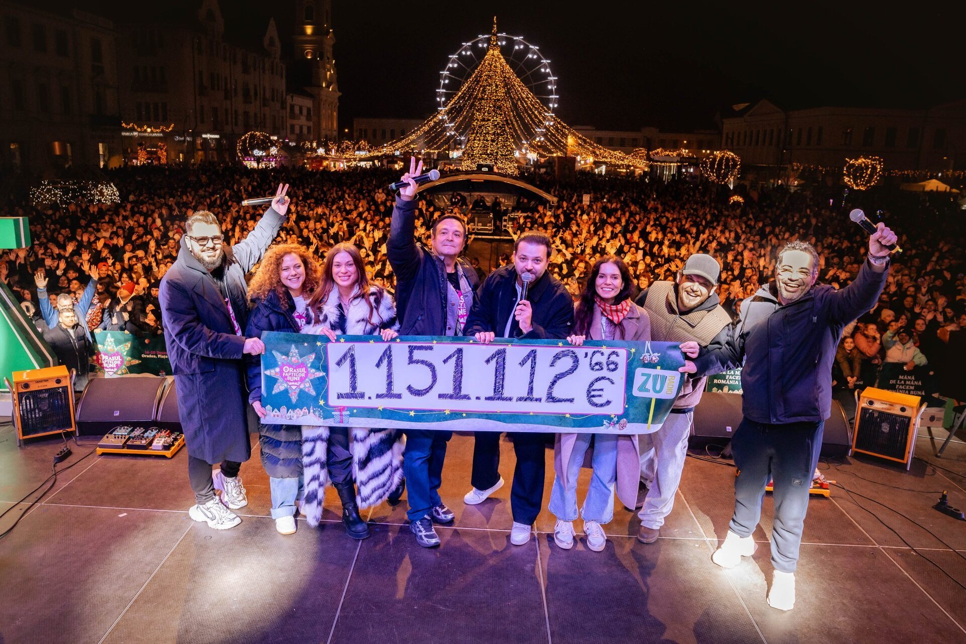 Orașul Faptelor Bune 2025: Peste 1 milion de euro strânși într-o săptămână!