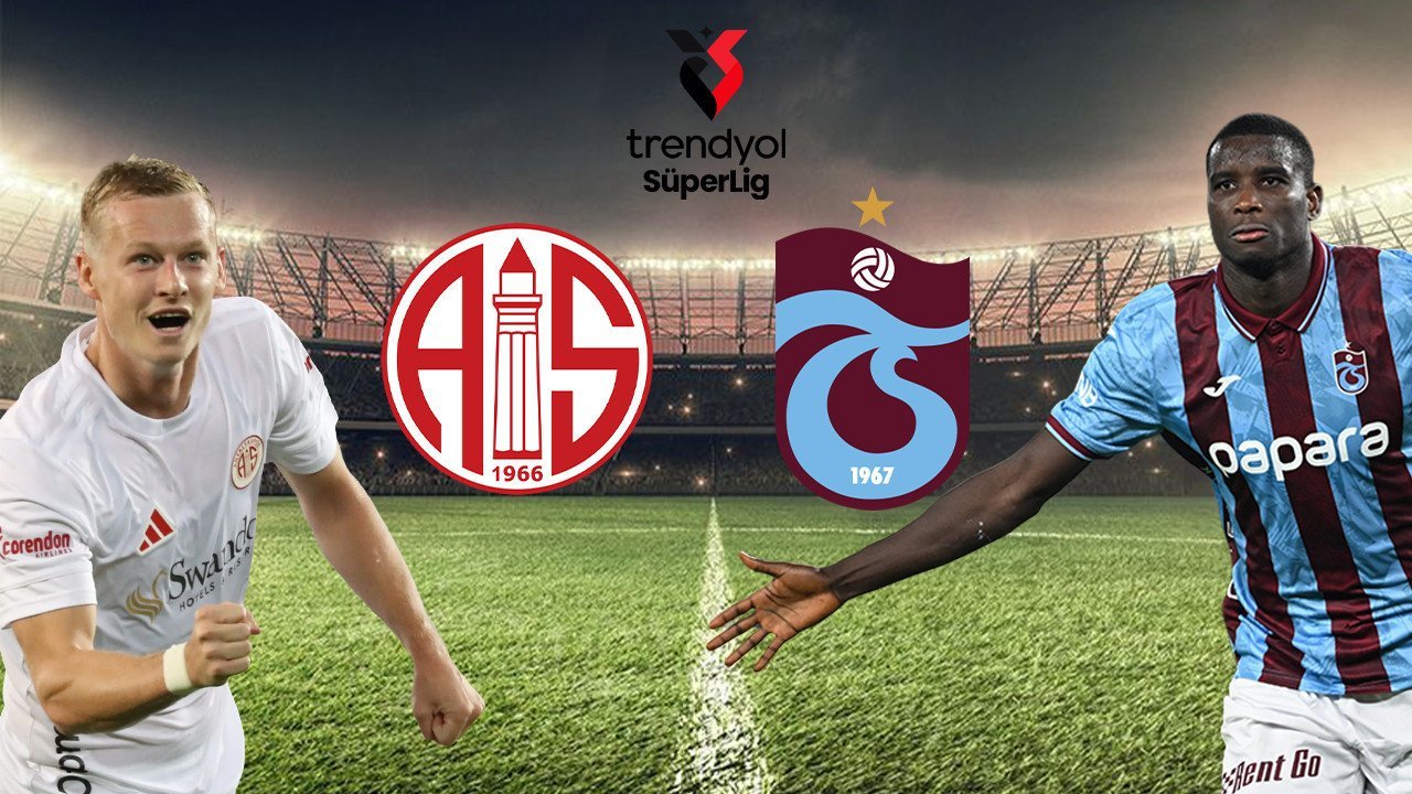 Antalyaspor și Trabzonspor și-au anunțat echipele de start pentru duel!