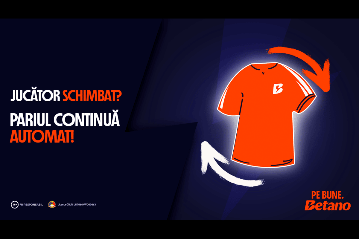 Betano lansează „Rezerva de Aur”: Pariul continuă fără jucător!