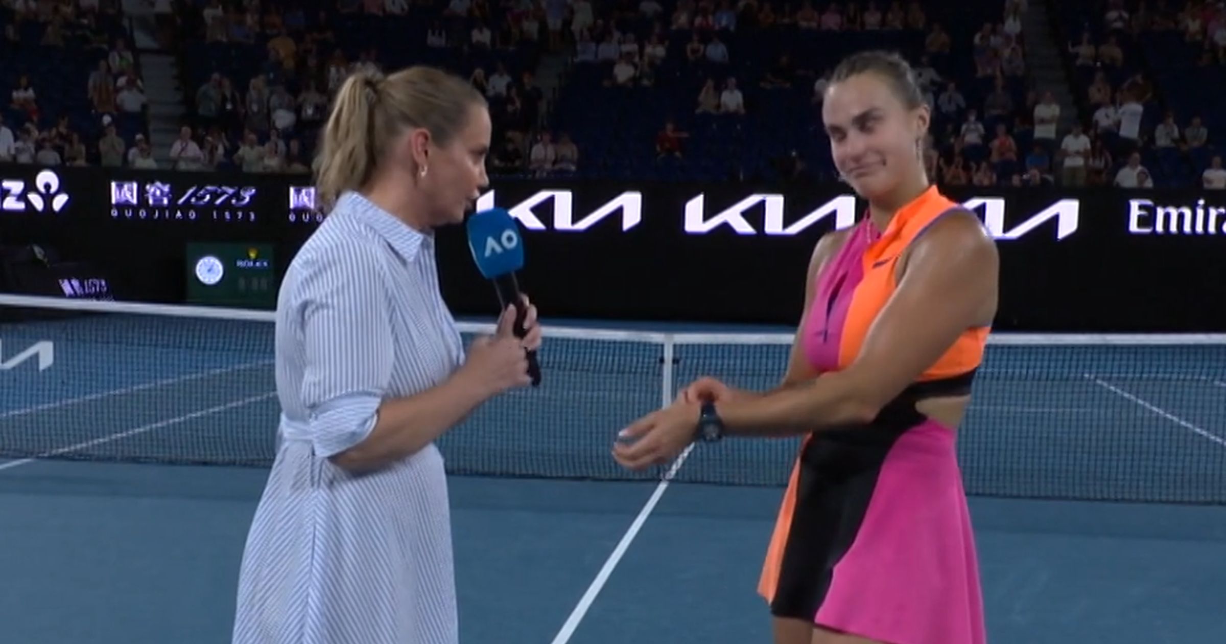 Aryna Sabalenka critică dur interdicția de la Australian Open: “Sper să umble la decizie”