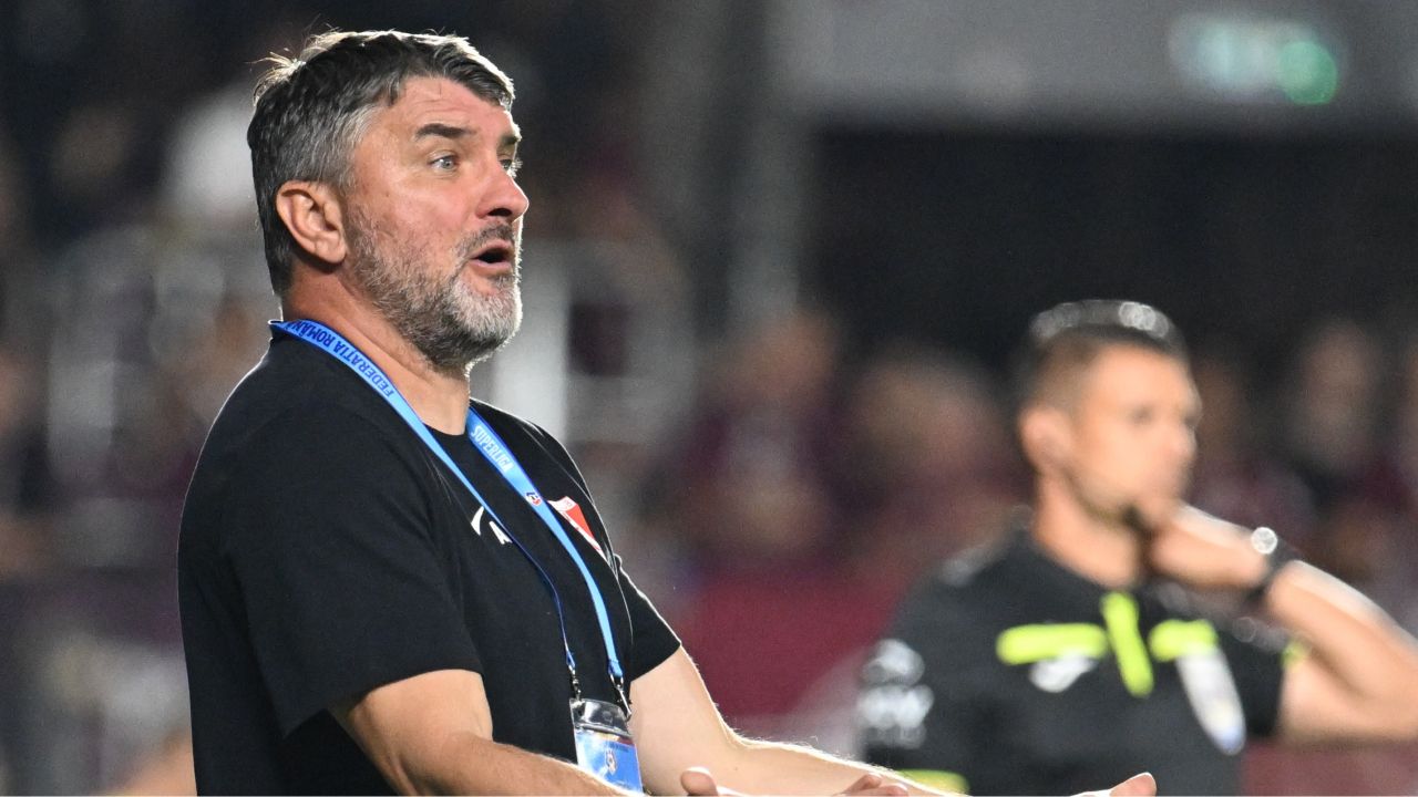 Mihalcea, după meciul UTA - Rapid: "Arbitrajul a fost împotriva noastră"