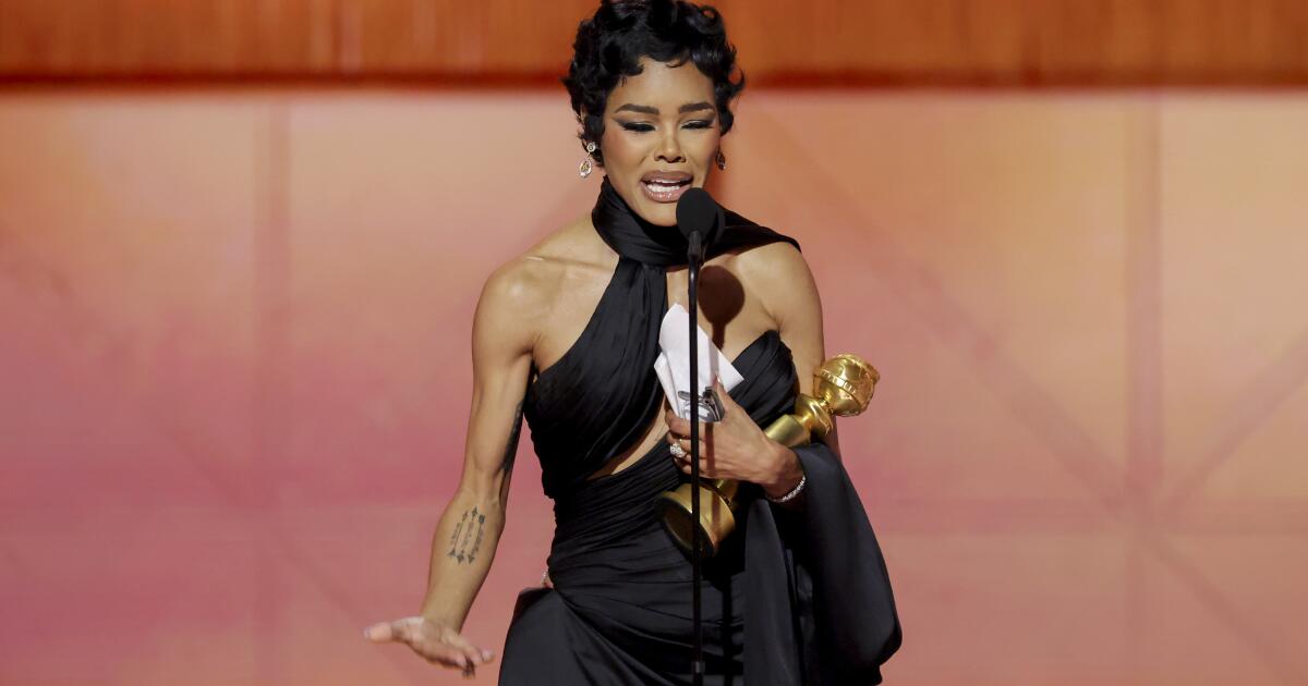 Teyana Taylor învinge la Golden Globe, omagiu pentru „surorile de culoare”
