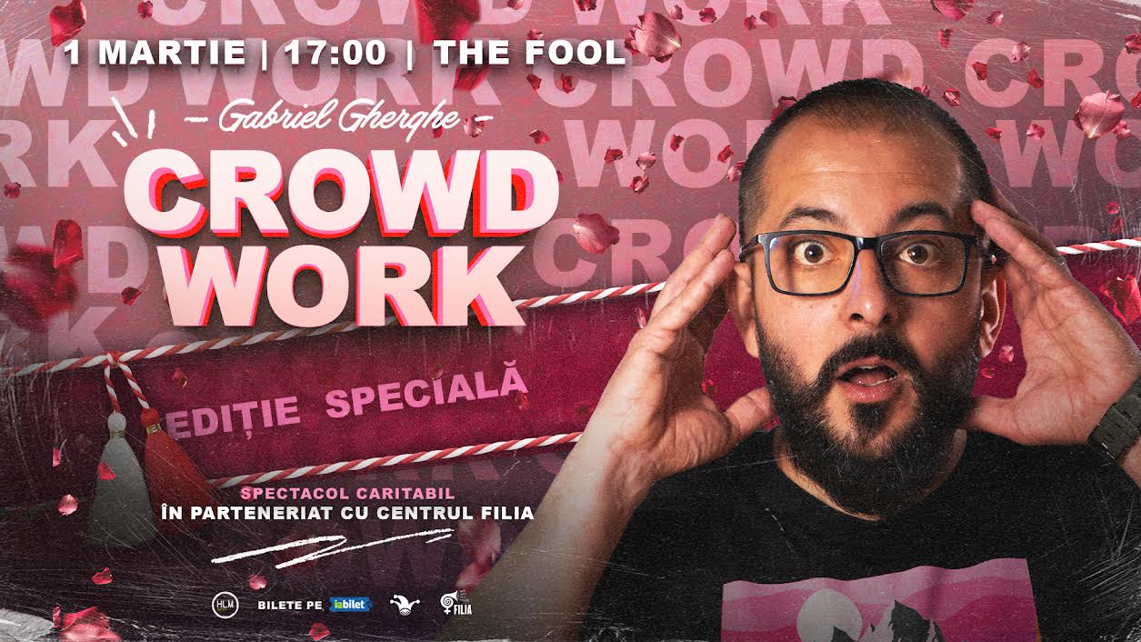 Gabriel Gherghe organizează un spectacol de stand-up pentru combaterea violenței asupra femeilor, un eveniment caritabil ce va avea loc pe 1 martie Într-o perioadă în care simbolurile și gesturile de solidaritate devin tot mai frecvente, comedianul Gabriel Gherghe a decis să schimbe perspectiva, aducând în prim-plan problema violenței asupra femeilor printr-un spectacol de stand-up diferit, organizat în parteneriat cu Centrul FILIA