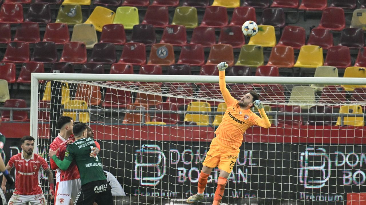 Roșca comentează faza controversată din meciul cu Slobozia: „A fost la sacrificiu”