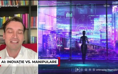 Vicepreședintele Senatului, Robert Cazanciuc, a anunțat, luni seara, în cadrul unei transmisii live la Antena 1, înființarea unei comisii parlamentare dedicate inteligenței artificiale