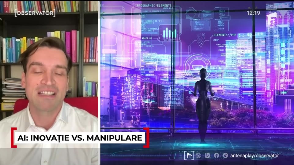 Vicepreședintele Senatului, Robert Cazanciuc, a anunțat, luni seara, în cadrul unei transmisii live la Antena 1, înființarea unei comisii parlamentare dedicate inteligenței artificiale