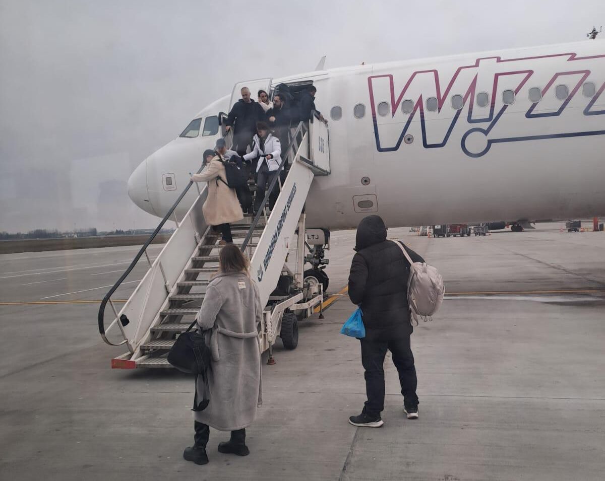 Pasageri WizzAir București – Madrid, informați că avionul nu este sigur pentru decolare