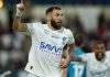 Benzema's debut hat-trick keeps visitors top of Pro League