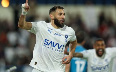 Benzema's debut hat-trick keeps visitors top of Pro League