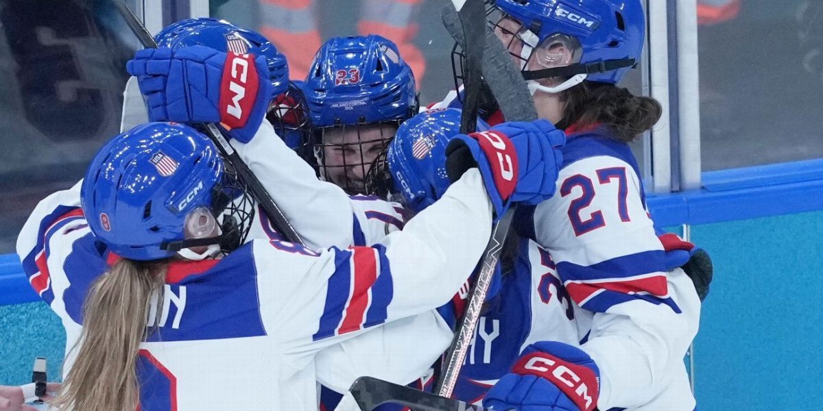 Bilka nets two as U.S. women's hockey crushes Canada at Olympics
