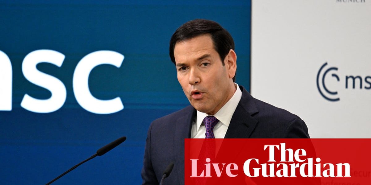 Munich security conference live: Rubio criticises mass migration, west’s postwar ‘delusion’, US and Europe’s mistakes | Ukraine
