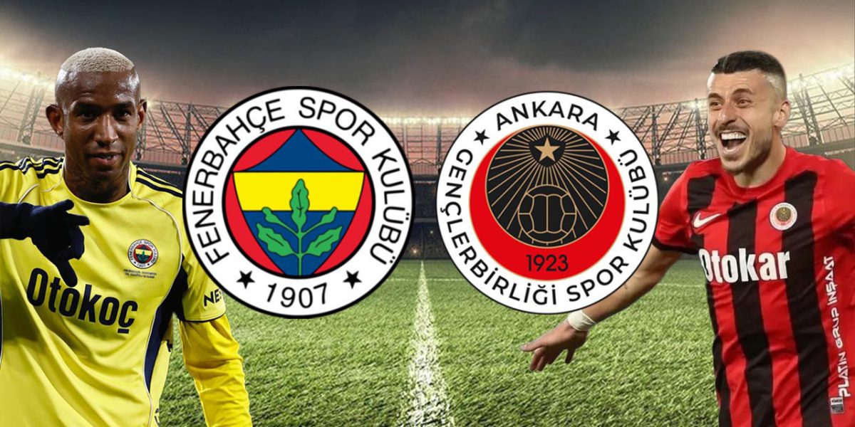 Fenerbahçe-Gençlerbirliği maçının ilk 11'leri belli oldu