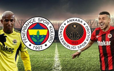 Fenerbahçe-Gençlerbirliği maçının ilk 11'leri belli oldu