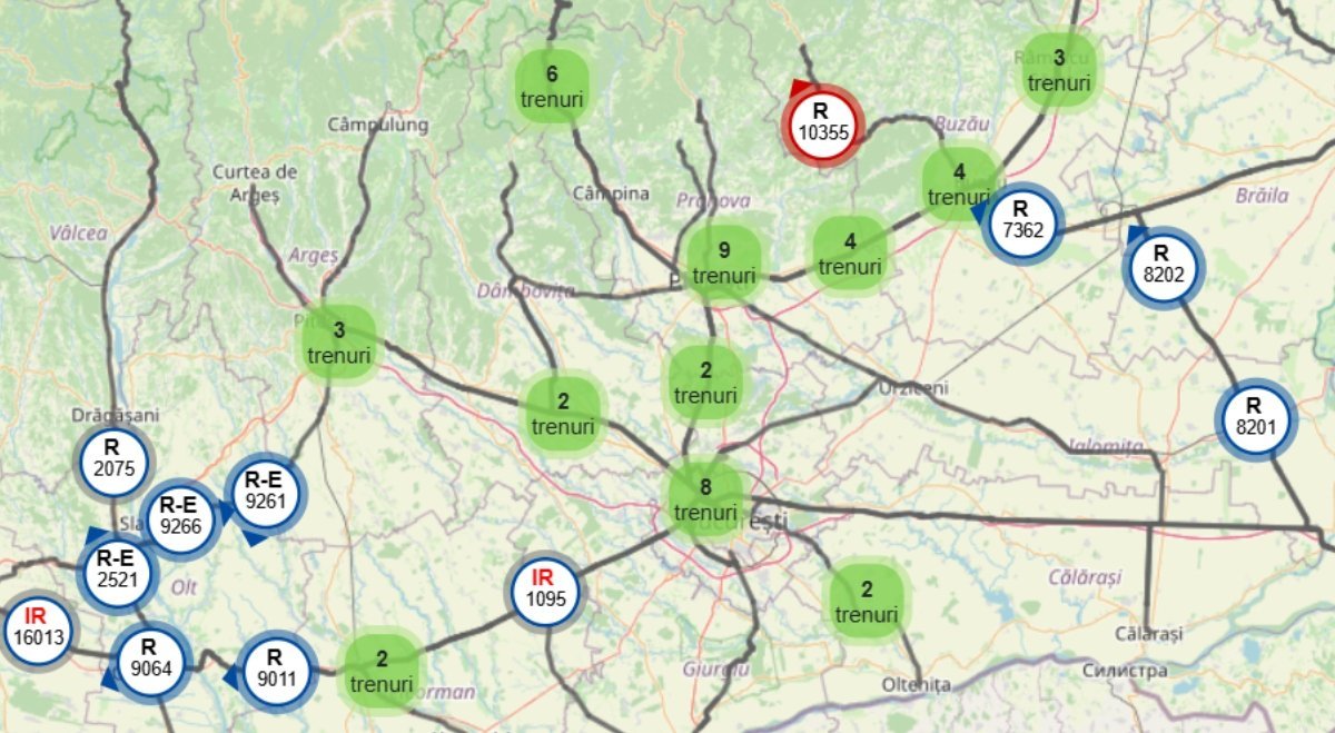 Circulația feroviară în București a fost sever perturbată miercuri, 18 februarie, în urma condițiilor meteo extreme care au menținut țara sub cod roșu de ninsori