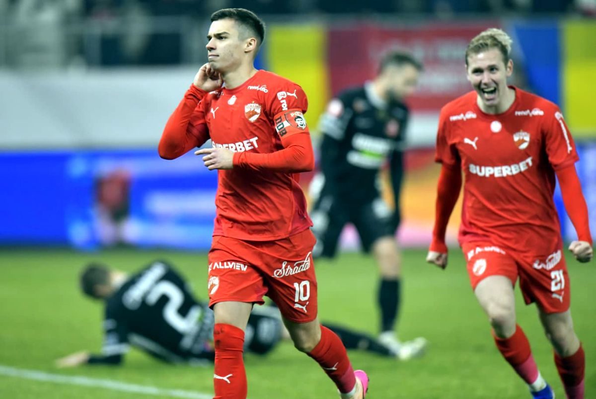 Hermannstadt luptă pentru sferturile Cupei României: Gol decisiv în minutul 61