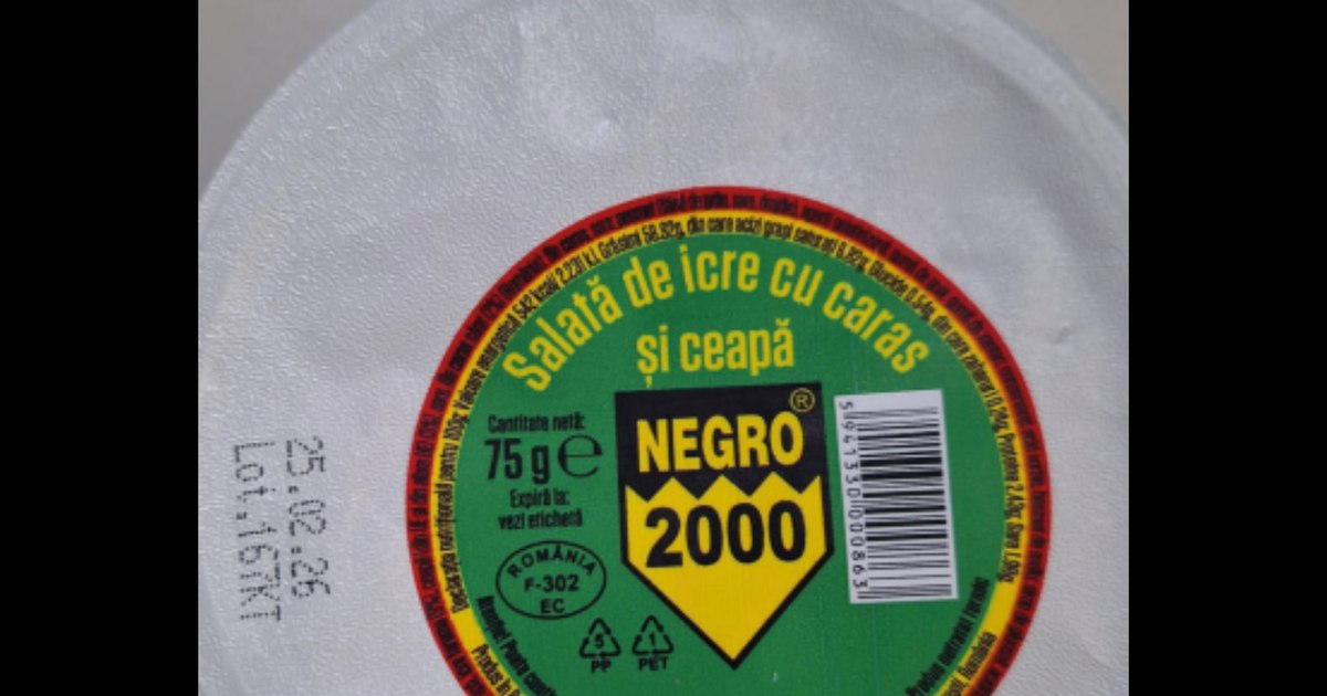 Retragere de urgență a salatei de icre cu caras din magazinele Kaufland Autoritatea Națională Sanitară Veterinară și pentru Siguranța Alimentelor (ANSVSA) a informat, joi, 5 februarie, că un lot de salată de icre cu caras și ceapă a fost retras de la vânzare din magazinele Kaufland