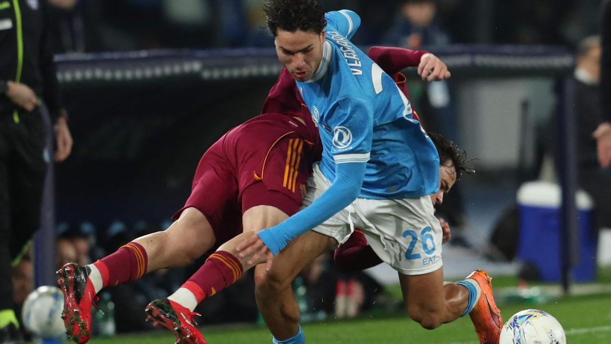 Napoli și Roma, Spectacol de Gole în Sânul Maradona Partida dintre Napoli și Roma s-a încheiat aseară cu un rezultat care reflectă intensitatea meciului, 2-2, în cadrul unei confruntări electrizante pe stadionul Diego Armando Maradona