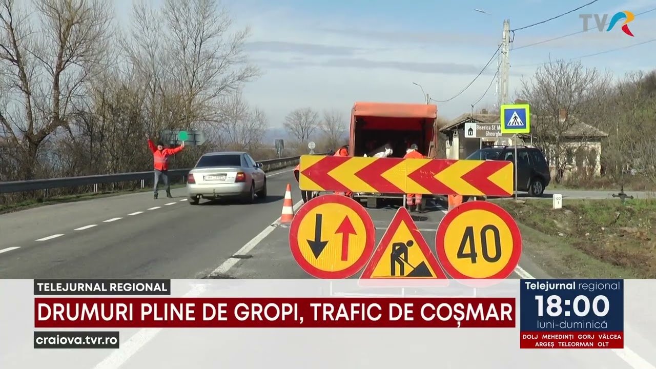 Drumurile României: Gropi și trafic infernal în fiecare zi
