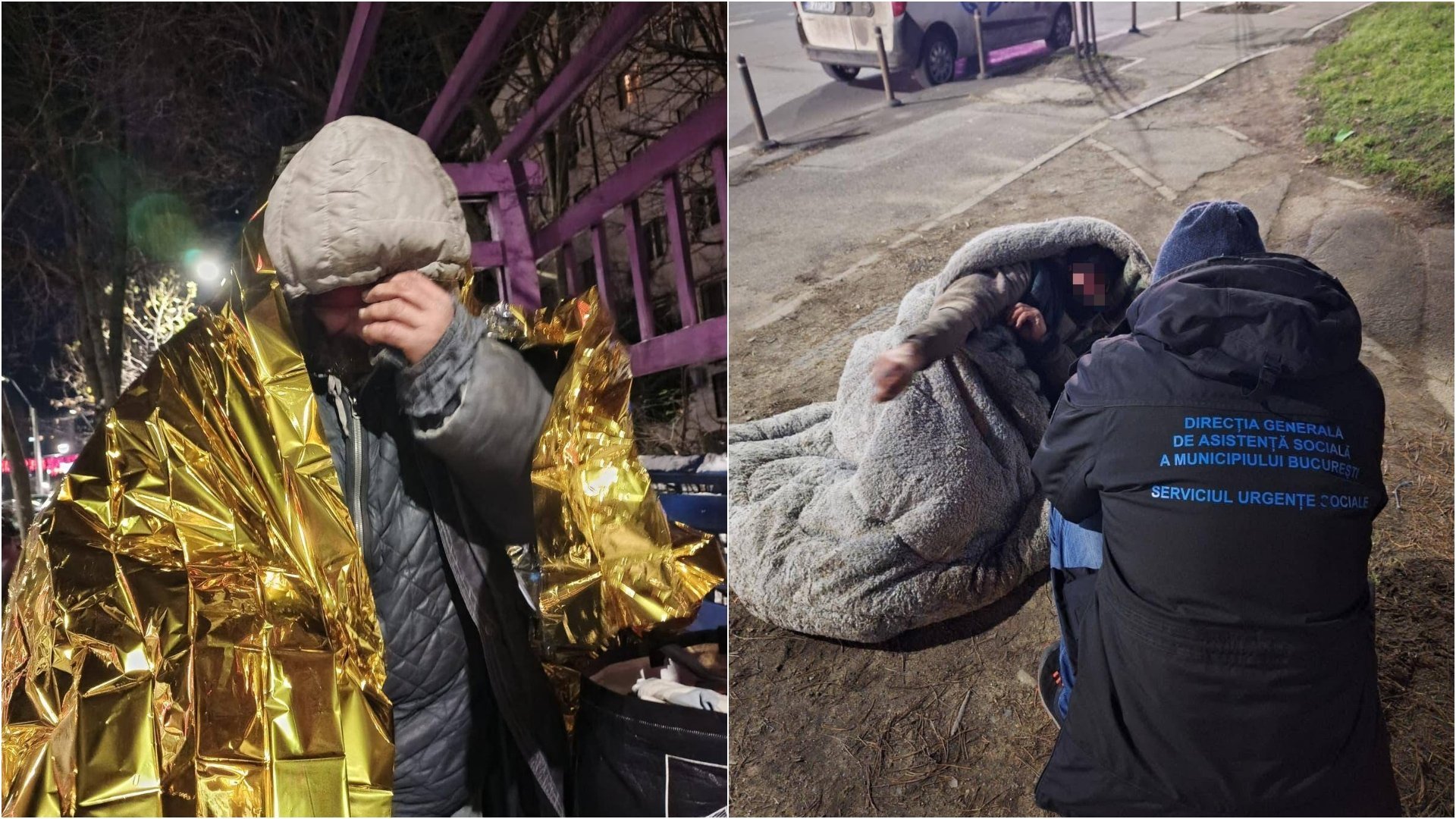 Zăpada a acoperit străzile Bucureștiului, iar temperaturile extreme au pus la grea încercare atât autoritățile, cât și oamenii vulnerabili