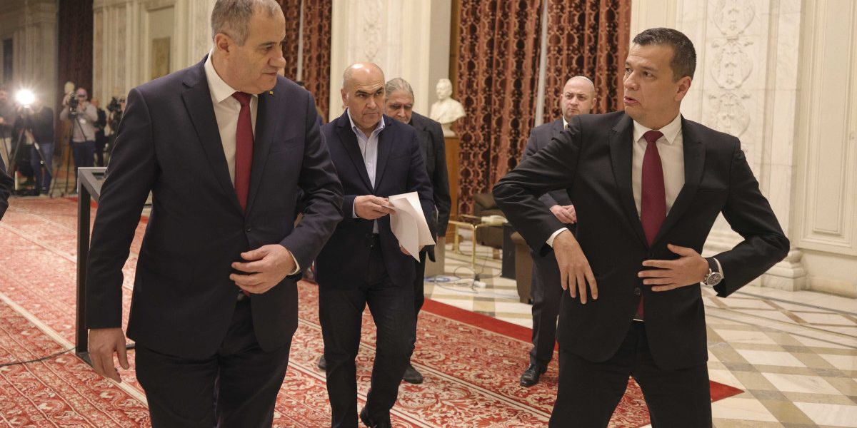 Liderii coaliției discută pentru deblocarea bugetului; Bolojan: „Să abordăm cu responsabilitate situația”