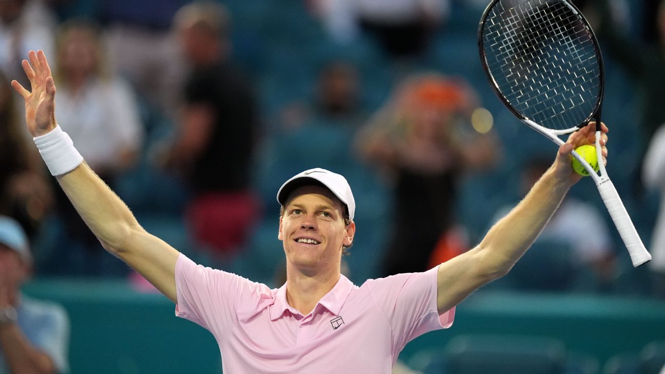 Sinner învinge pe Lehecka și câștigă Miami Open