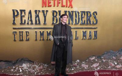 „Peaky Blinders: The Immortal Man” a avut avanpremiera în Birmingham, cu cele mai mari staruri ale serialului și ale filmului Luni seară, covorul roșu din Birmingham a fost scena unui eveniment de excepție pentru fanii seriei „Peaky Blinders”