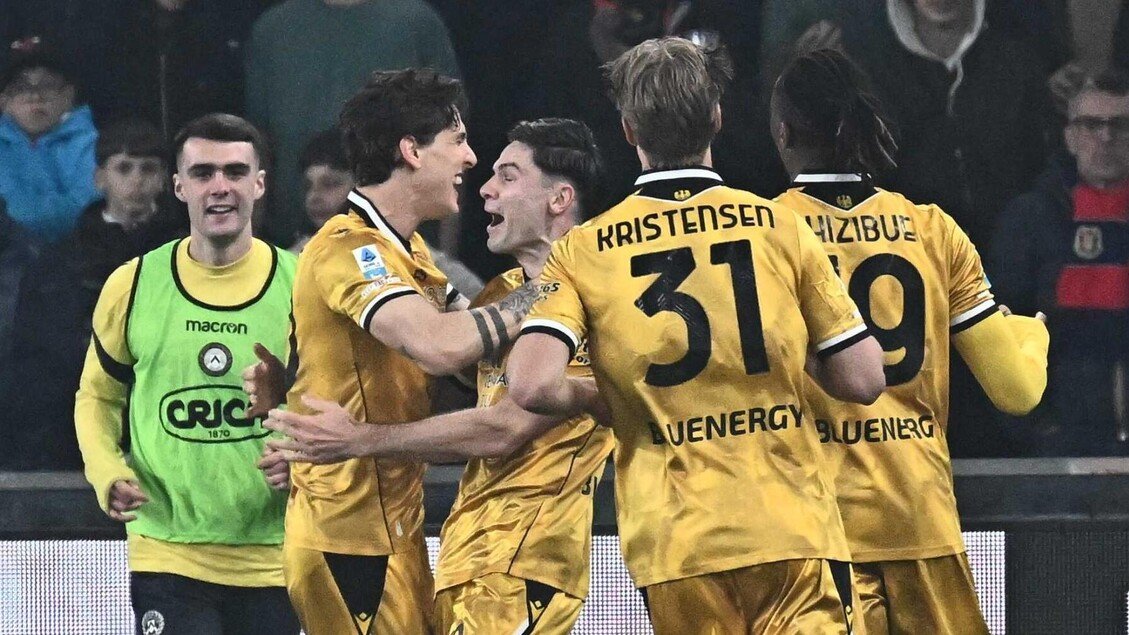 Udinese a obținut o victorie importantă în deplasare pe stadionul Ferraris din Genoa, scor 2-0, în cadrul celei de-a 30-a etape a Serie A