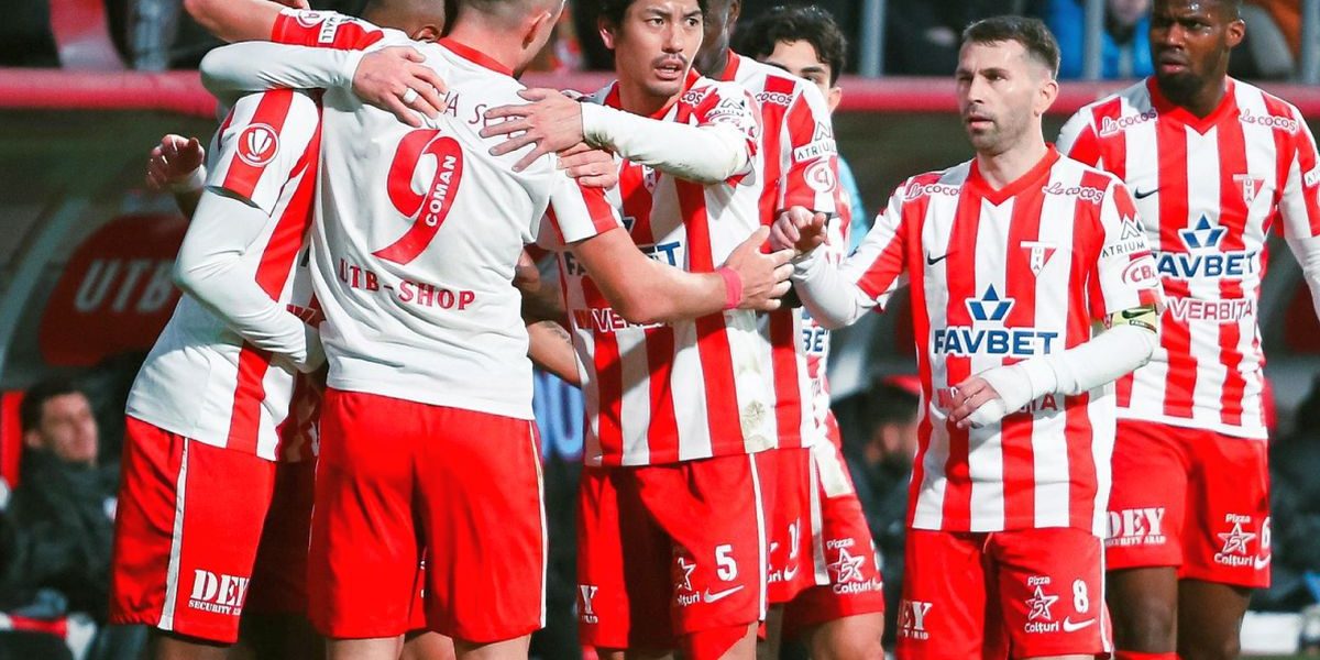 UTA Arad începe cu dreptul play-out-ul Superligii, după un meci plin de neprevăzuturi și întâmplări incredibile UTA Arad a triumfat cu scorul de 3-2 în fața echipei Hermannstadt, într-un meci ce a deschis oficial faza de play-out a Superligii