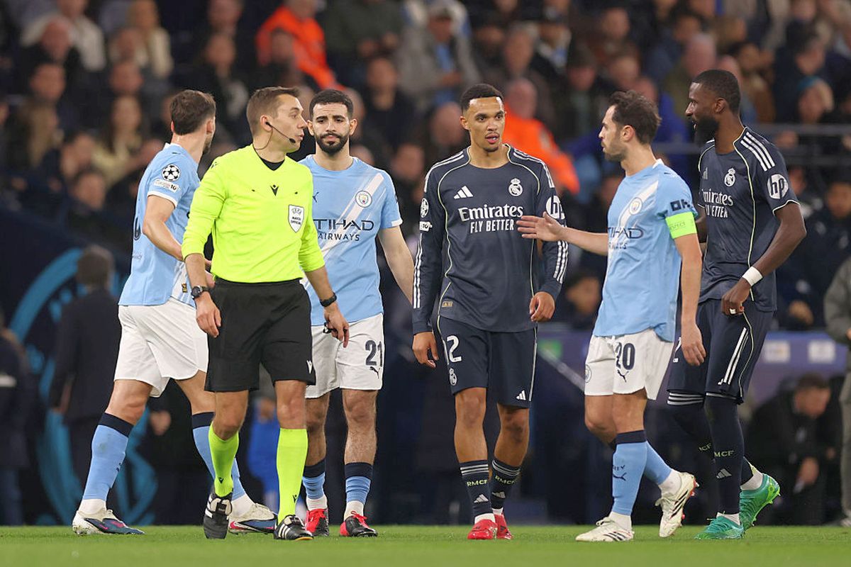 Manchester City și Real Madrid se confruntă acum în manșa retur a optimilor Ligii Campionilor, un duel încă deschis după ce madrilenii au câștigat turul cu scorul de 3-0 pe terenul “Cetățenilor”