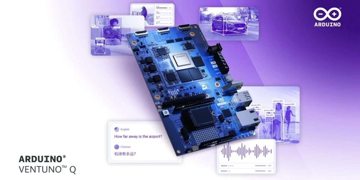 Qualcomm a făcut recent un pas important în evoluția tehnologiei Edge AI, prezentând o nouă platformă destinată dezvoltatorilor de aplicații pentru dispozitive inteligente, numită Arduino Ventuno Q