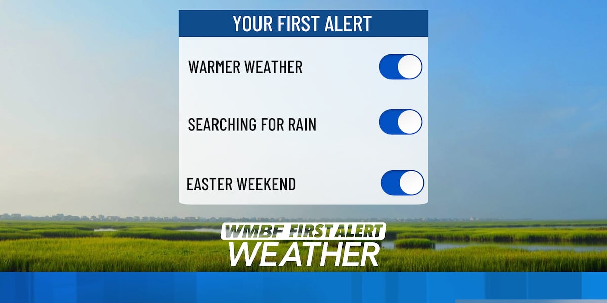 FIRST ALERT: Warmer weather ahead