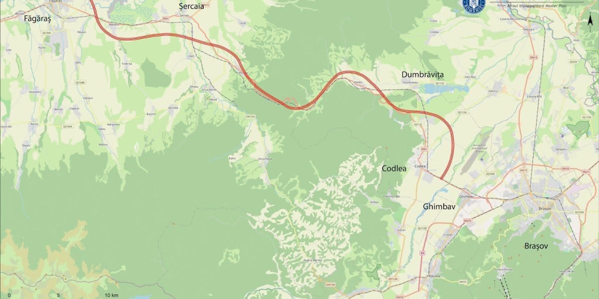 Costul pentru construcția autostrăzii dintre Brașov și Făgăraș a fost redus semnificativ, după actualizarea documentației tehnice, ceea ce reprezintă un pas important în demersul de realizare a unei proiectate infrastructuri majore în regiune