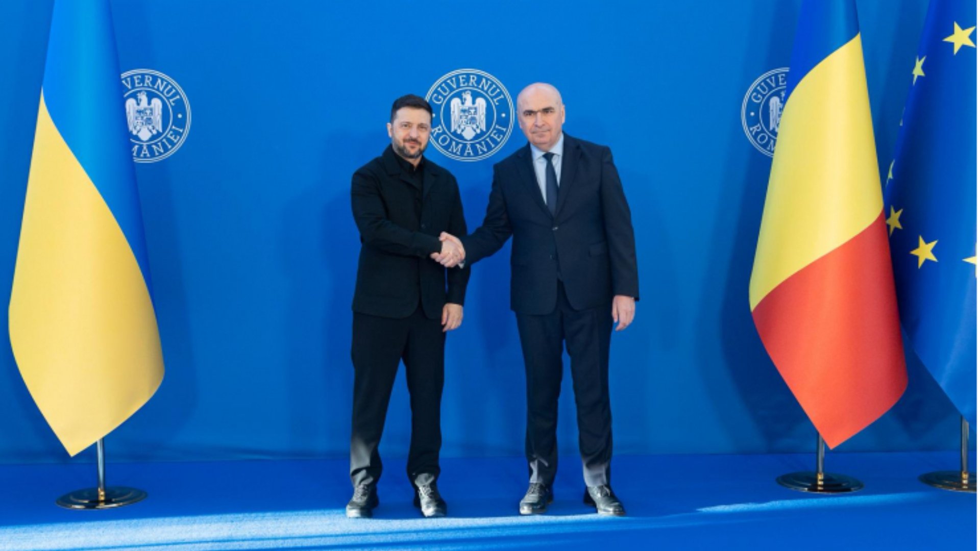 România și Ucraina consolidează parteneriatul strategic în fața provocărilor din regiune Palatul Victoria a fost scena unei întâlniri de importanță strategică între premierul Ilie Bolojan și președintele Ucrainei, Volodimir Zelenski
