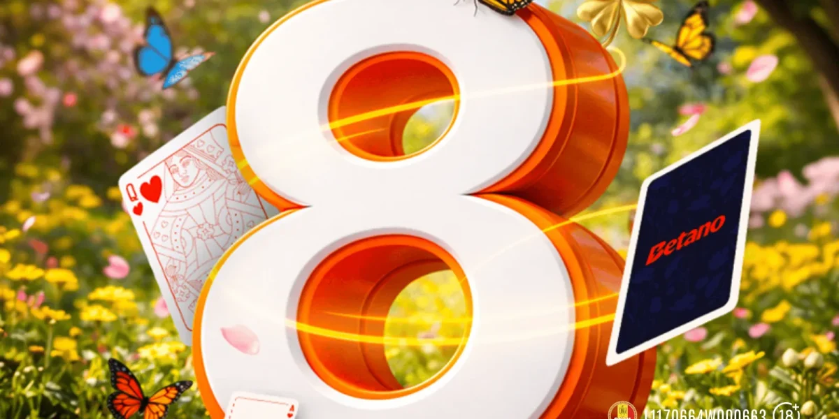 Betano Casino oferă un cadou surpriză de 8 martie: 8 rotiri gratuite fără depunere pentru toți utilizatorii platformei în weekend-ul acesta, o ofertă valabilă atât pentru noii clienți, cât și pentru cei deja existenți