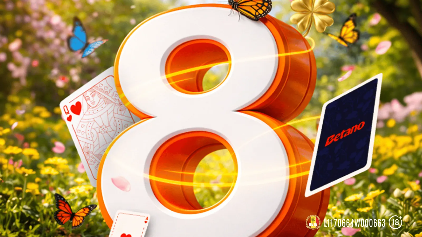 Betano Casino oferă un cadou surpriză de 8 martie: 8 rotiri gratuite fără depunere pentru toți utilizatorii platformei în weekend-ul acesta, o ofertă valabilă atât pentru noii clienți, cât și pentru cei deja existenți