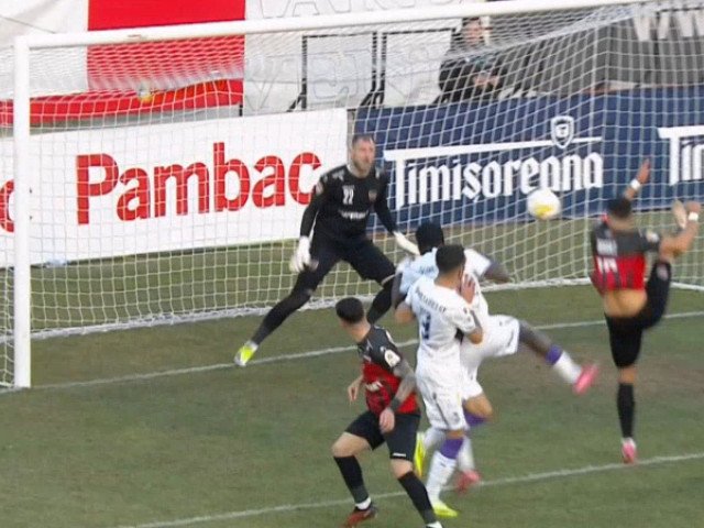 Argeș – Gloria Bistrița 1-0, gol decisiv în minutul 90