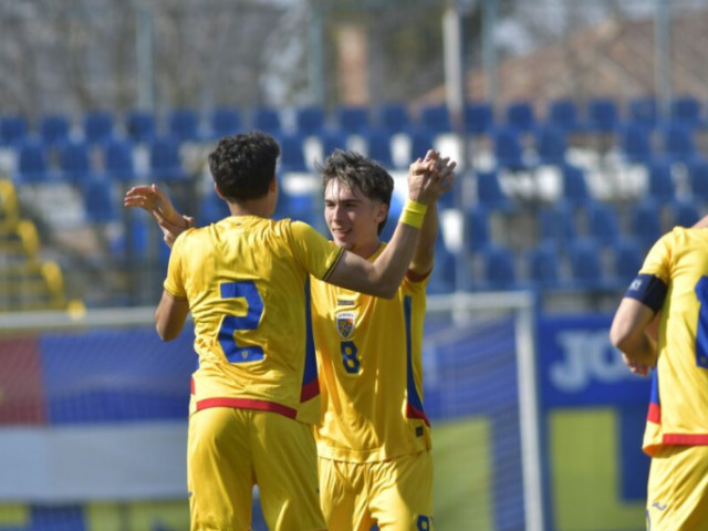 România U18 învinge cu 11-0 adversarii în meciul recent