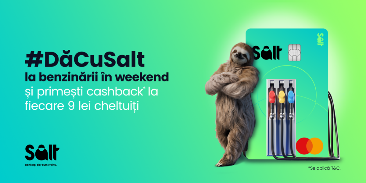 Salt Bank introduce o campanie de cashback pentru combustibil, ca reacție la creșterea semnificativă a prețurilor la carburant din ultima perioadă în România