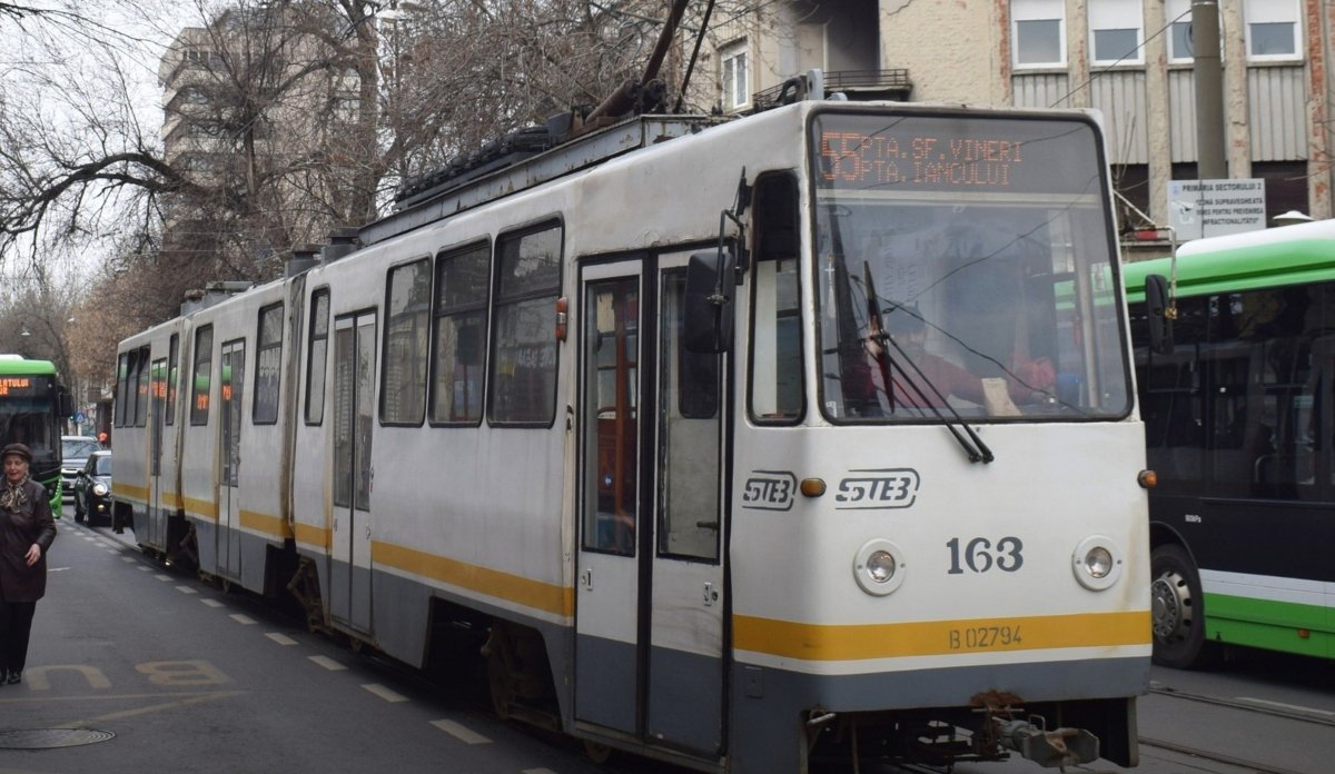 Linia de tramvai 55 suspendată de sâmbătă, înlocuită cu naveta 655; traseu modificat pentru linia 97