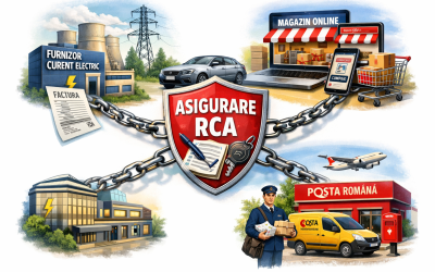 Garden title: „ASF verifică posibile practici neloiale la vânzarea RCA ieftin de la PPC, Electrica și Poștă”