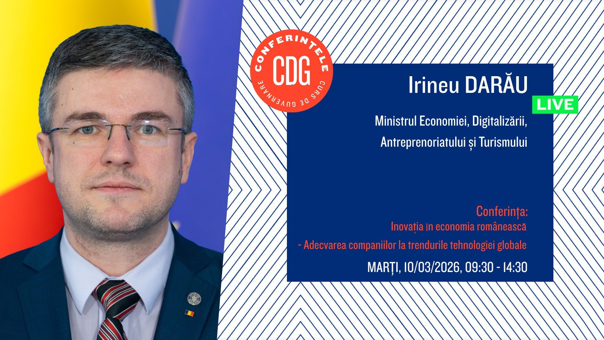 Val de schimbări în sistemul de ajutoare de stat: Ministrul Economiei solicită o reformă profundă pentru sprijinirea ecosistemului de inovare Ministrul Economiei, Digitalizării, Antreprenoriatului și Turismului, Irineu Darău, a tras recent un semnal de alarmă privind modul în care funcționează schemele de ajutor de stat în România